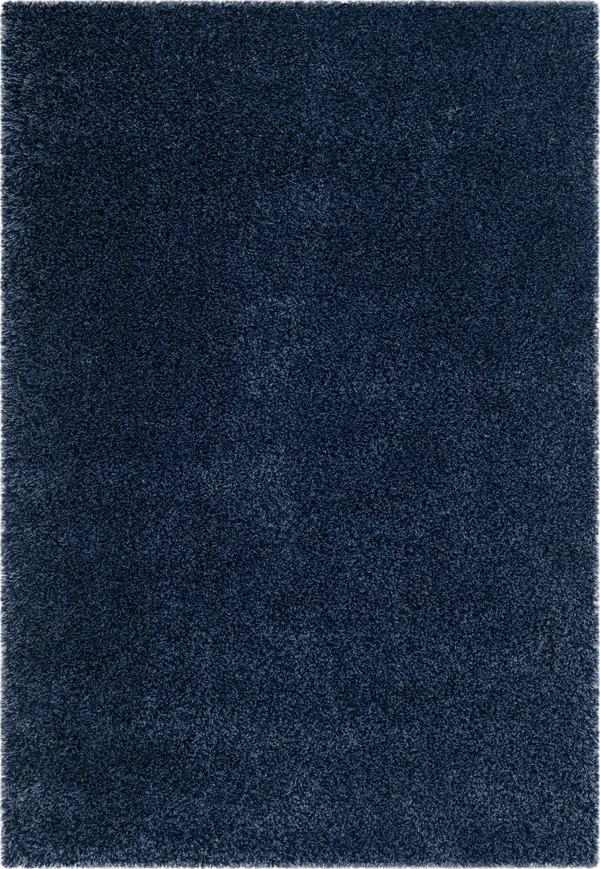 Safavieh California Shag SG151-7070 5&3x22 x 5&3x22 Square Navy Area Rug