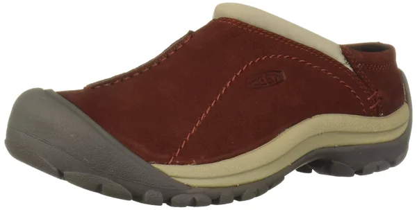 Keen Women's Kaci Slide - 6.5 - Fired Brick - Plaza Taupe