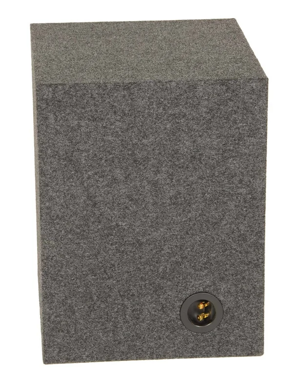 Qpower Empty Woofer Box Single 12x22 SQUARE;VENTED;MDF