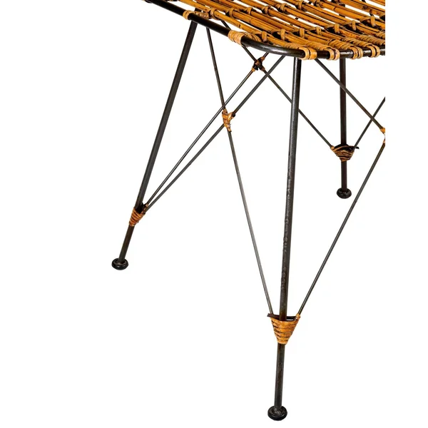 Dover Rattan Dining Chair Brown - East at Main