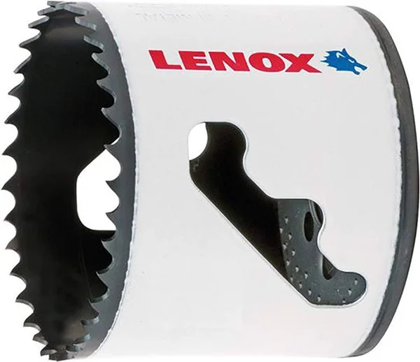 Lenox 3112112L Holesaw Speed Slot Bi-Metal Hole Saw, White/Grey, 177 mm