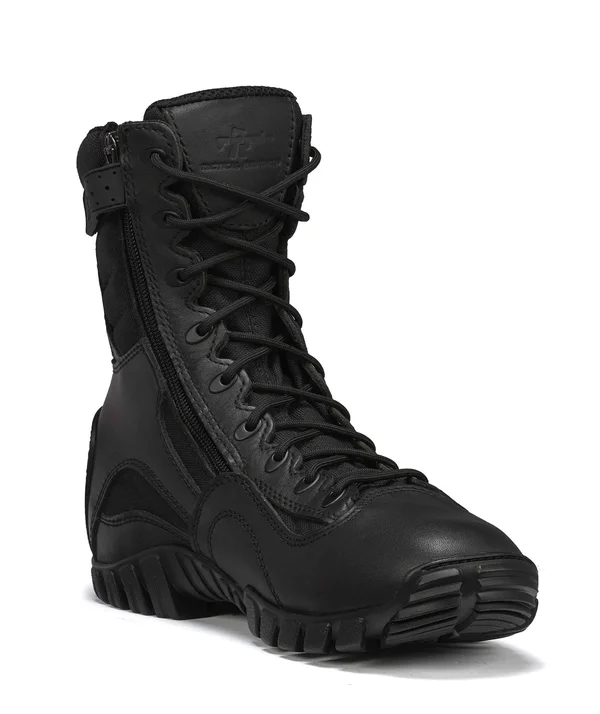 Tactical Research TR960Z Khyber Hot Weather Lightweight Side-Zip Tactical, Men's, Black