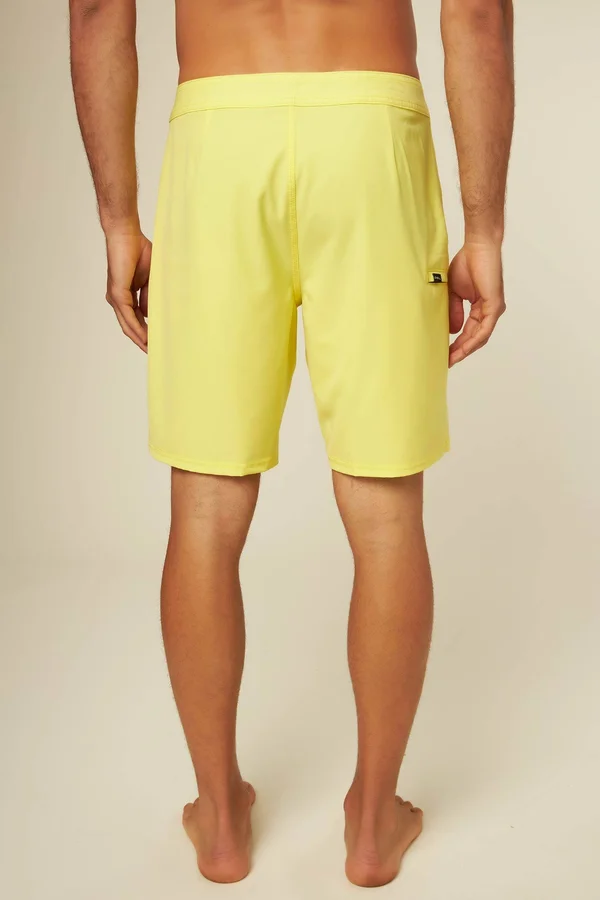 O&Neill Hyperfreak Solid 19x22 Boardshorts Men's Lemon - 29