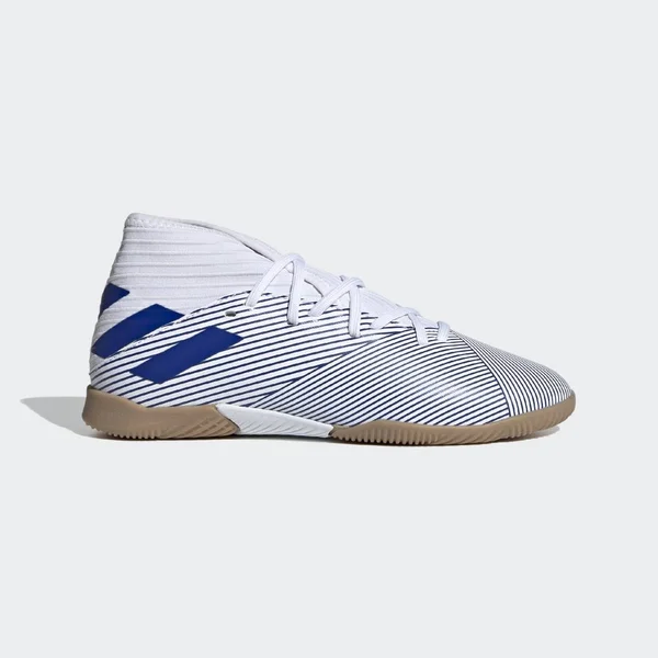 Adidas Kids& Nemeziz 19.3 Indoor Soccer Shoes, White