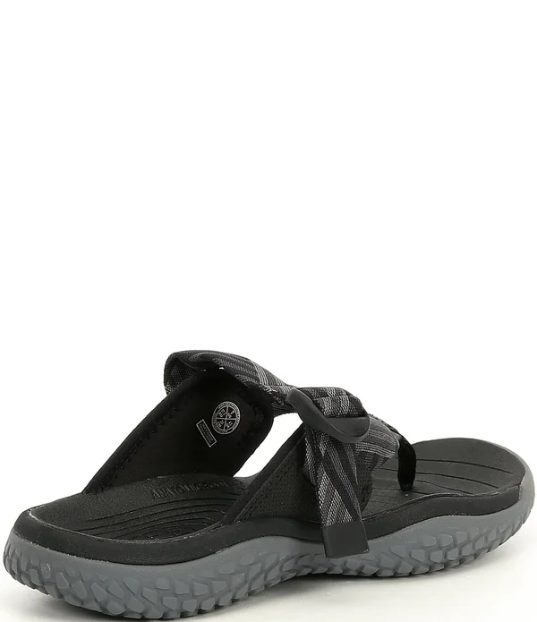 Keen Women's Solr Toe Post Sandal - 6 - Navy - Blue Mist