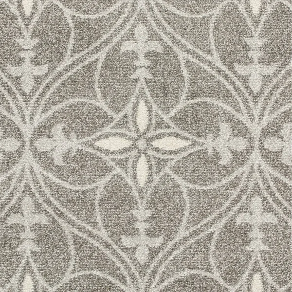 Domani Lesedi Traditional Mosaic Area Rug - 6&7x22 x 9&6x22 - Grey