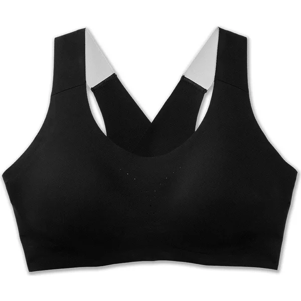 Brooks Women's Dare Crossback Run Sports Bra, Black