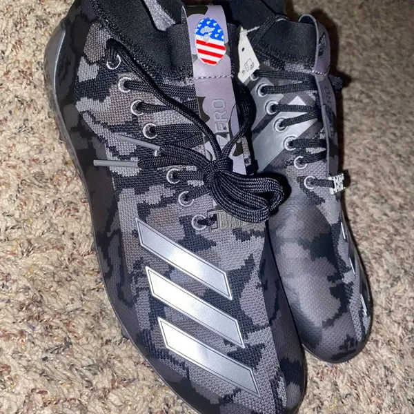 Adidas x BAPE Cleats Black 10 - Mens Football Shoes