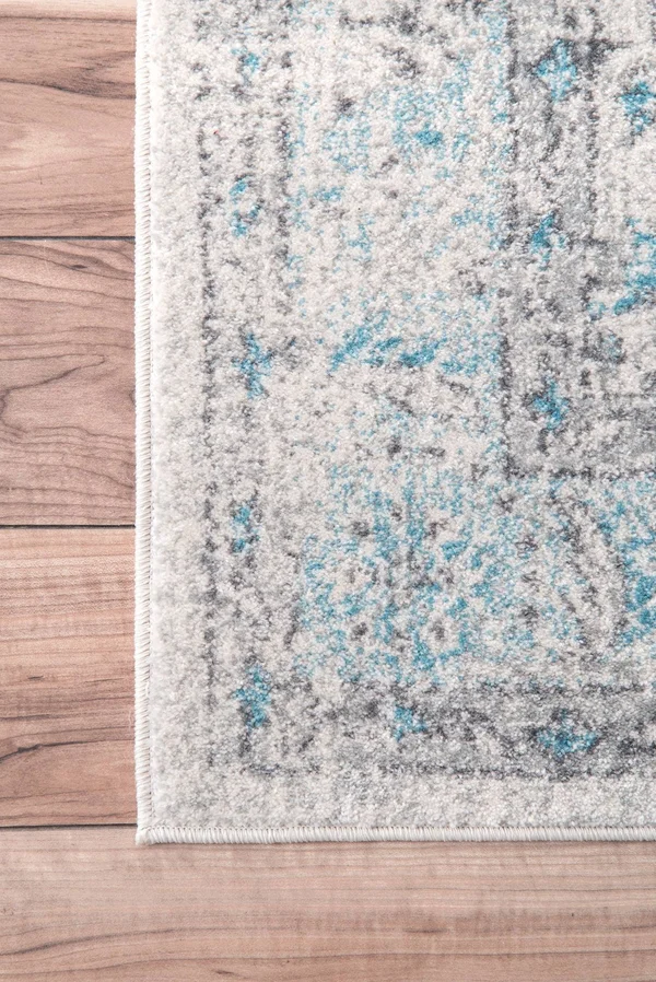 nuLOOM Vintage Rio Area Rug - 6& 7x22 x 9&, Aqua