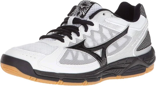 Mizuno Wave Supersonic Women's Volleyball Shoes - 7.5 - White, Black