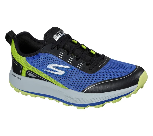 Men's Skechers GOrun Pulse Trail Expedition Trail Shoe - Size: 8, Blue