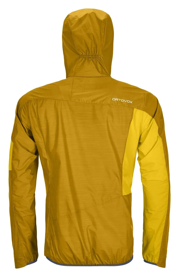Ortovox Men's Merino Windbreaker-Medium Yellowstone