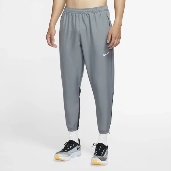 Nike Essential Men's Woven Running Pants, Grey, Size: LT, Polyester