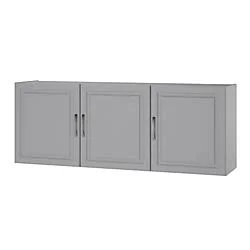 Ameriwood Home Kendall 54in. Wall Cabinet - 2 Shelves, Gray