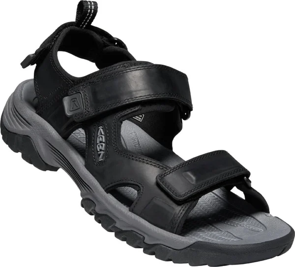 Keen Men's Targhee III Open Toe Sandal - 9.5 - Black - Grey