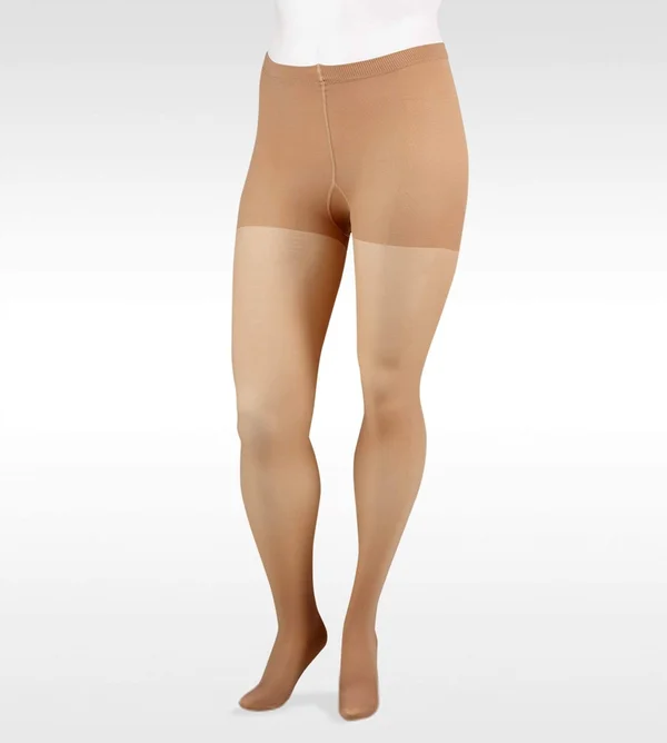 Juzo 2002 30-40 mmHg Soft Short Pantyhose-Size I-Beige