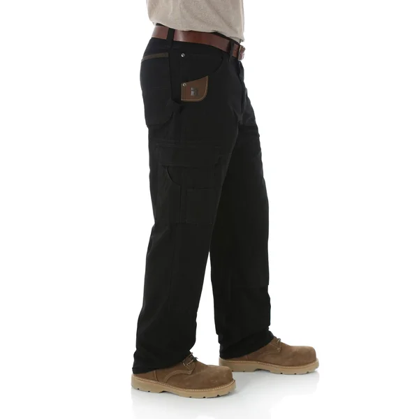 Wrangler Men's Riggs Workwear Ripstop Ranger Pant Black, 48x34