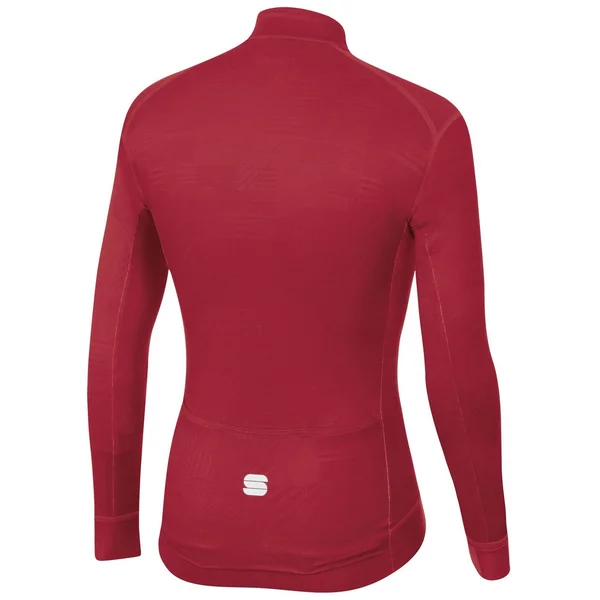 Sportful Loom Thermal Long Sleeve Jersey Red - L