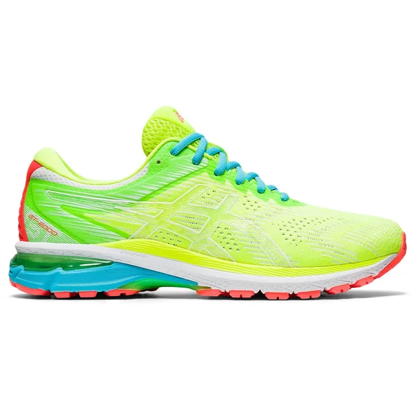 Asics GT-2000 8 Men's Running Shoes Safety Yellow/White