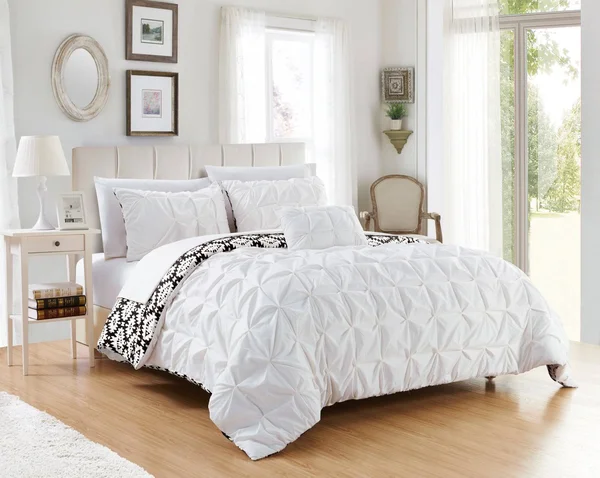 Chic Home Zissel Duvet Cover Set - White - Twin