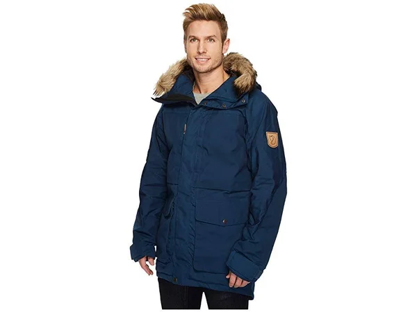 Fjallraven Men's Barents Parka - Small - Storm