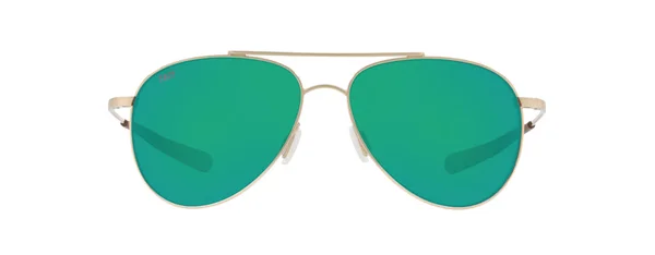 Costa Del Mar Cook Sunglasses Gold, Green Mirror 580P