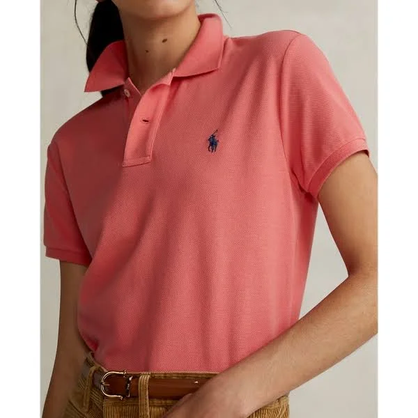 Classic Fit Mesh Polo Shirt