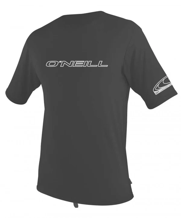 O&Neill Men's Basic Skins Slim Fit Rash Tee XLT Graphite (3402IS)