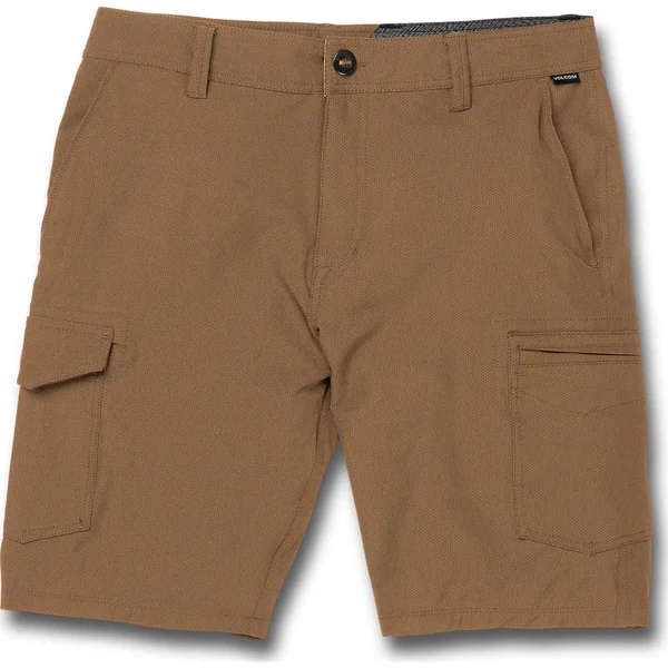Volcom Surf N& Turf Dry Cargo Hybrid Shorts - Vintage Brown - Vintage Brown - 29
