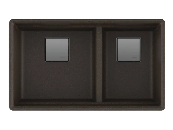 Franke PKG160MOC Mocha Peak 32x22 Undermount Double Bowl Granite Kitchen Sink