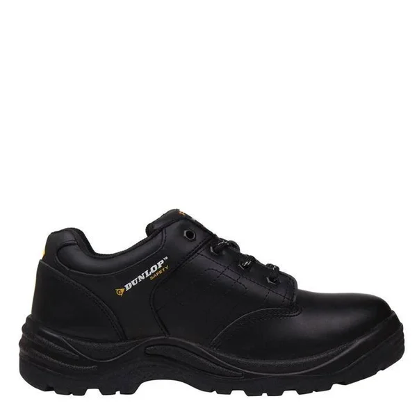 Dunlop Kansas Mens Steel Toe Cap Safety Boots - Size 11.5(46.5), Black