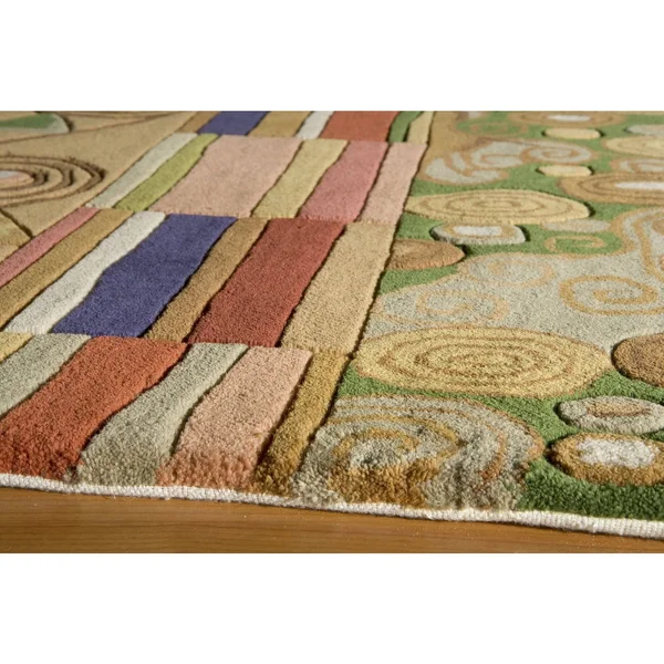 Momeni New Wave NW-02 Multi Rug - 2 ft 6 in x 12 ft Runner