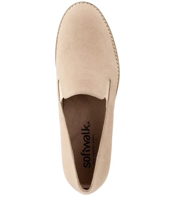 Softwalk Women's Whistle Slip On, Size: 9, Black