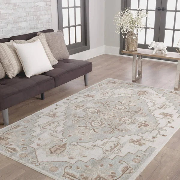 Mohawk Home Prismatic Bovard EverStrand Rug - Grey, 5x8 ft