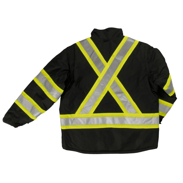 Safety Insulated 5-in-1 Parka, 2XL, Black Work King S42621
