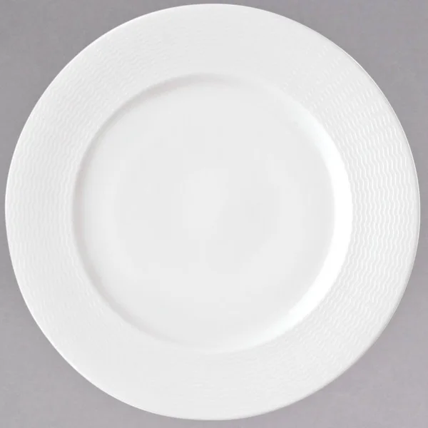 Oneida L5600000152W 10.75 in. Current Warm White Porcelain Plate Ivory