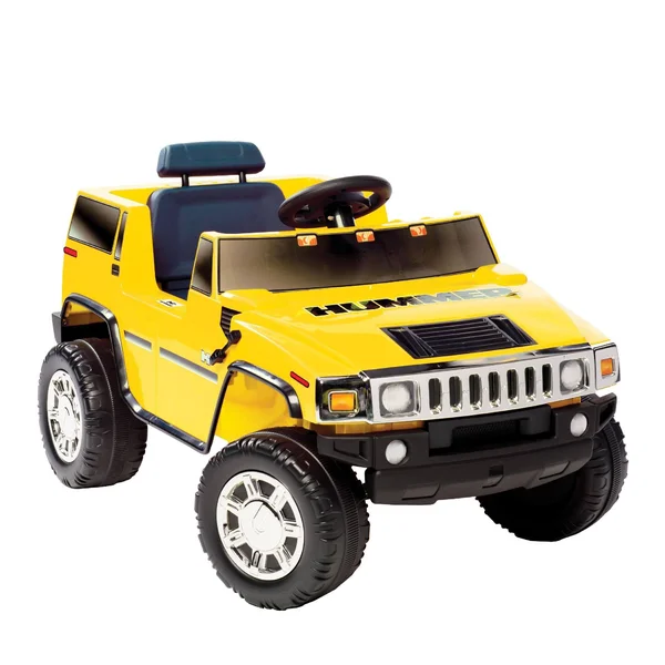 Kid Motorz 6V Hummer H2 Powered Ride-On - Yellow, 37 x 25 x 21