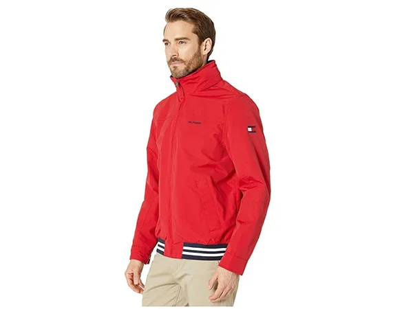 Tommy Hilfiger Men's New Regatta Parka Jacket - Racing Red - S