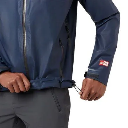 Columbia Men's Outdry EX Reign Jacket (M Collegiate Navy Heather)