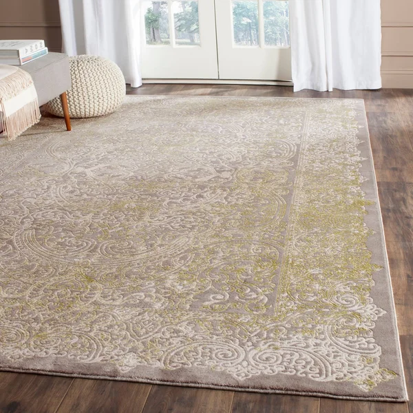 Safavieh Passion PAS404D Grey - Green Rug 2& 2x22 x 8& 0x22 Runner