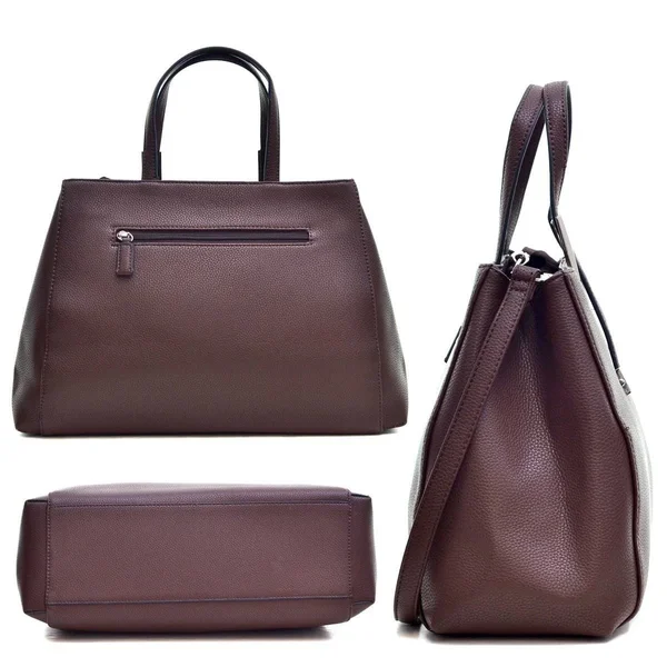 Dasein Faux Buffalo Classic Briefcase - Green