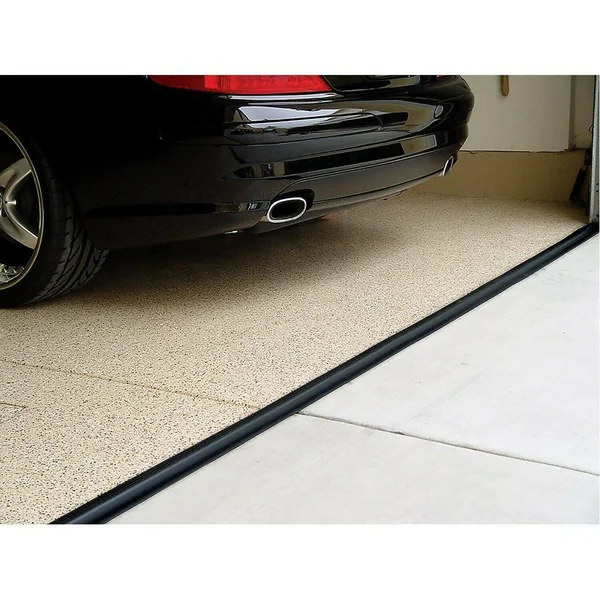 Tsunami Seal 16 ft. Black Garage Door Threshold Kit