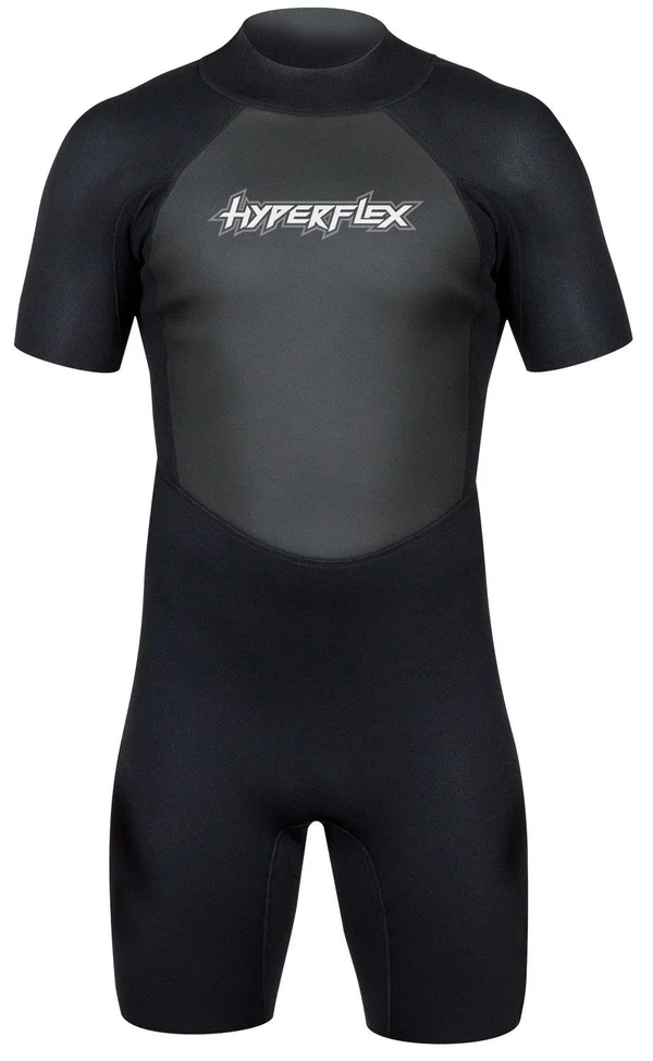 Hyperflex Access 2.5mm Back Zip Men's Spring Wetsuit - BK - XXL - Black