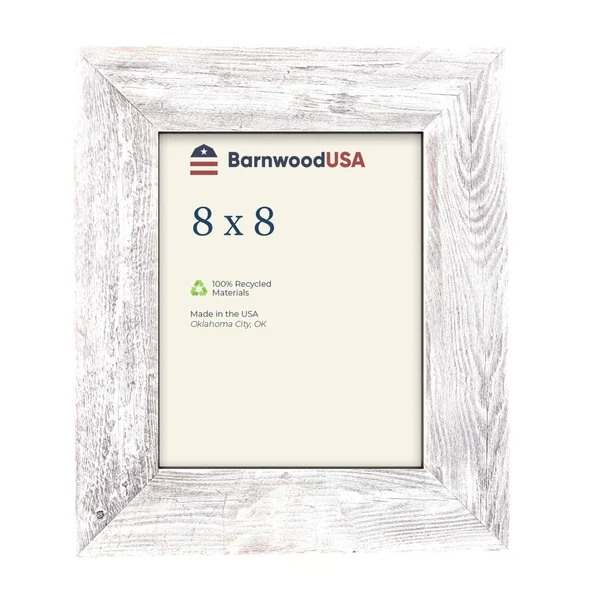 Rustic Farmhouse 3-Inch Picture Frame, White Wash 24x30