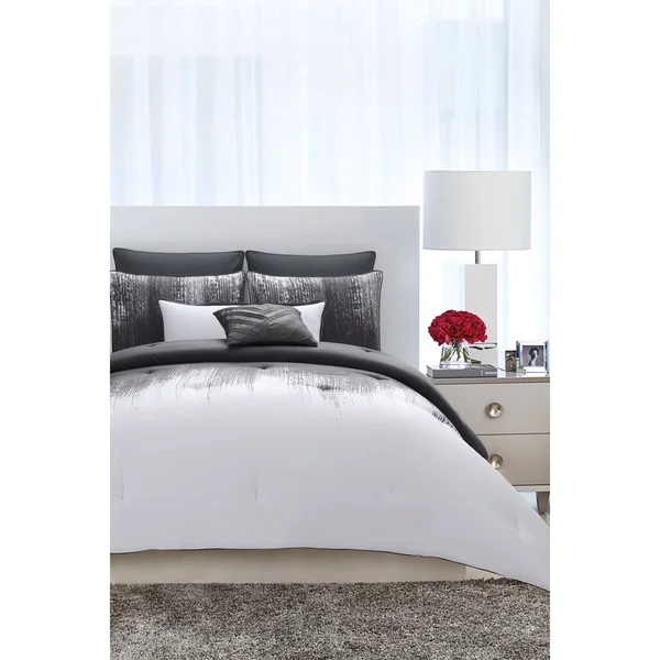 Vince Camuto Lyon Comforter Set - Pink - Twin XL, Blush