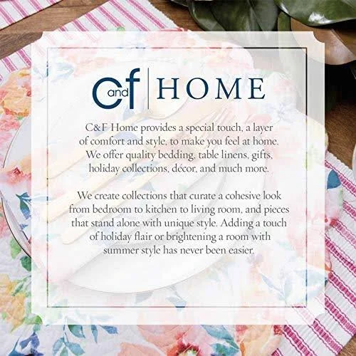 Cu0026F Home Blue Shell Matelasse Twin Quilt - 66" x 86"