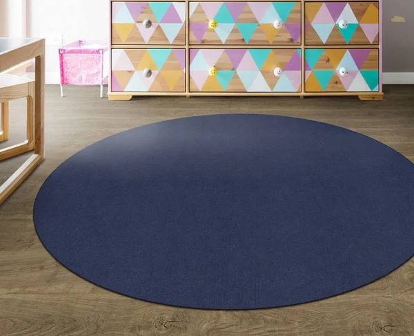 Flagship Carpets Classic Solid Color 6' Round Rug