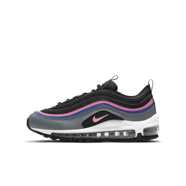 Nike Air Max 97 Big Kids& Shoes in Black - Size: 4.5Y, 921522-026