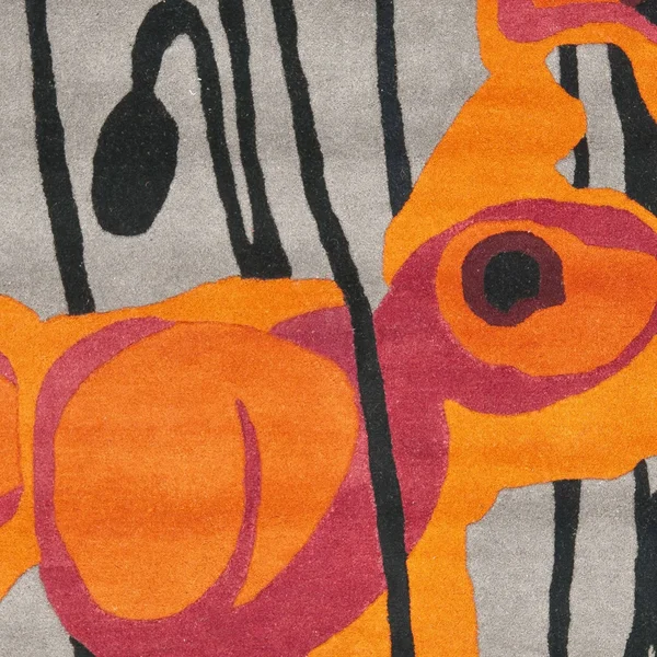 Safavieh Soho Rug SOH853B Grey - Orange, 2& 6x22 x 6&