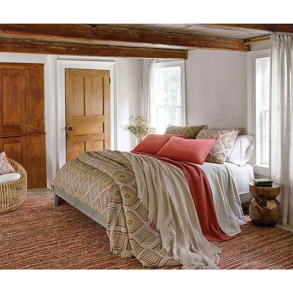 Pine Cone Hill Kerala Spice Matelasse King Coverlet